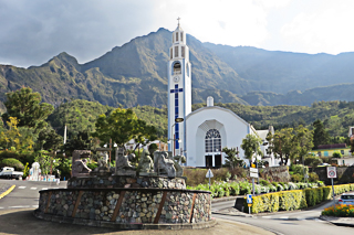 L'églide Notre Dame de Neiges; Cilaos